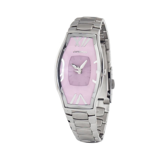 Montre Chronotech en acier inoxydable argenté