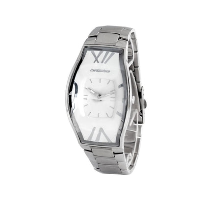 Montre Chronotech en acier inoxydable argenté