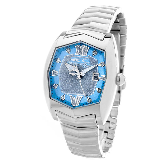 Montre Chronotech en acier argenté