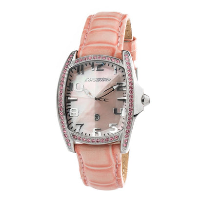 Montre Chronotech en cuir multicolore