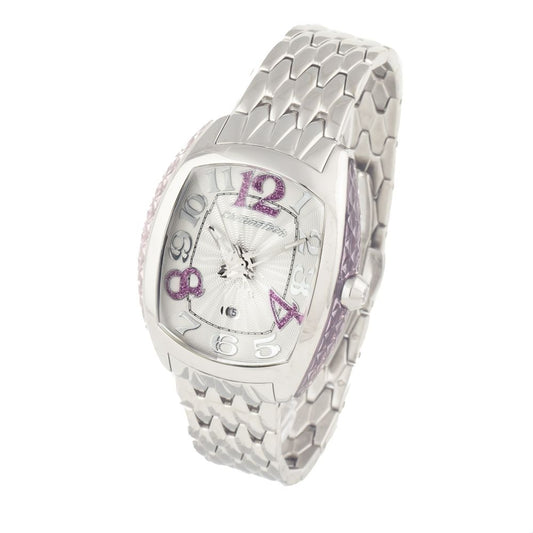 Montre Chronotech en acier inoxydable argenté