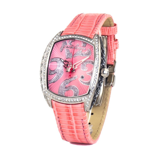 Montre Chronotech en cuir multicolore