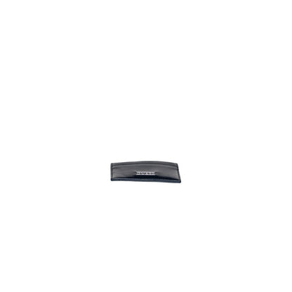 Portefeuille en cuir noir Guess