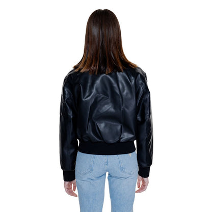 Calvin Klein Jeans Black Polyethylene Jackets &amp; Coat