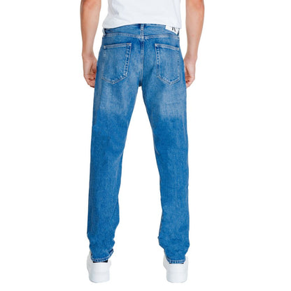Calvin Klein Jeans Light Blue Cotton Relaxed Fit Jean by Calvin Klein Jeans