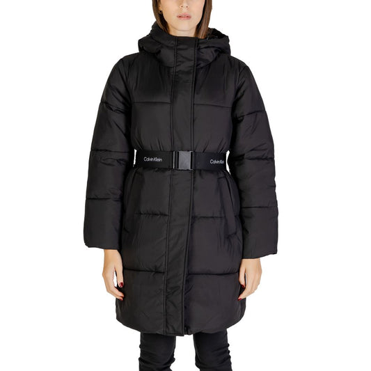 Vestes et manteaux en nylon noir Calvin Klein Jeans