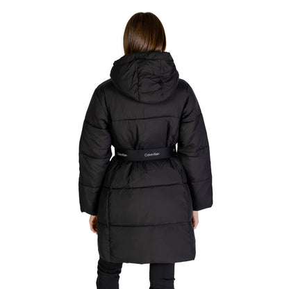 Calvin Klein Jeans Black Nylon Jackets &amp; Coat
