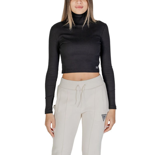 Hauts et t-shirts en coton noir Calvin Klein Jeans