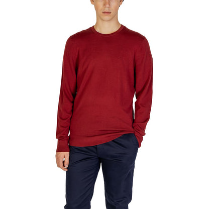 Calvin Klein Bordeaux Recycled Wool Sportswear by Calvin Klein