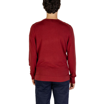 Calvin Klein Bordeaux Recycled Wool Sportswear by Calvin Klein