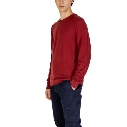 Calvin Klein Bordeaux Recycled Wool Sportswear by Calvin Klein
