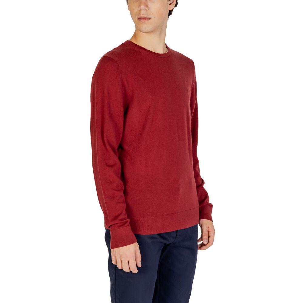 Calvin Klein Bordeaux Recycled Wool Sportswear by Calvin Klein