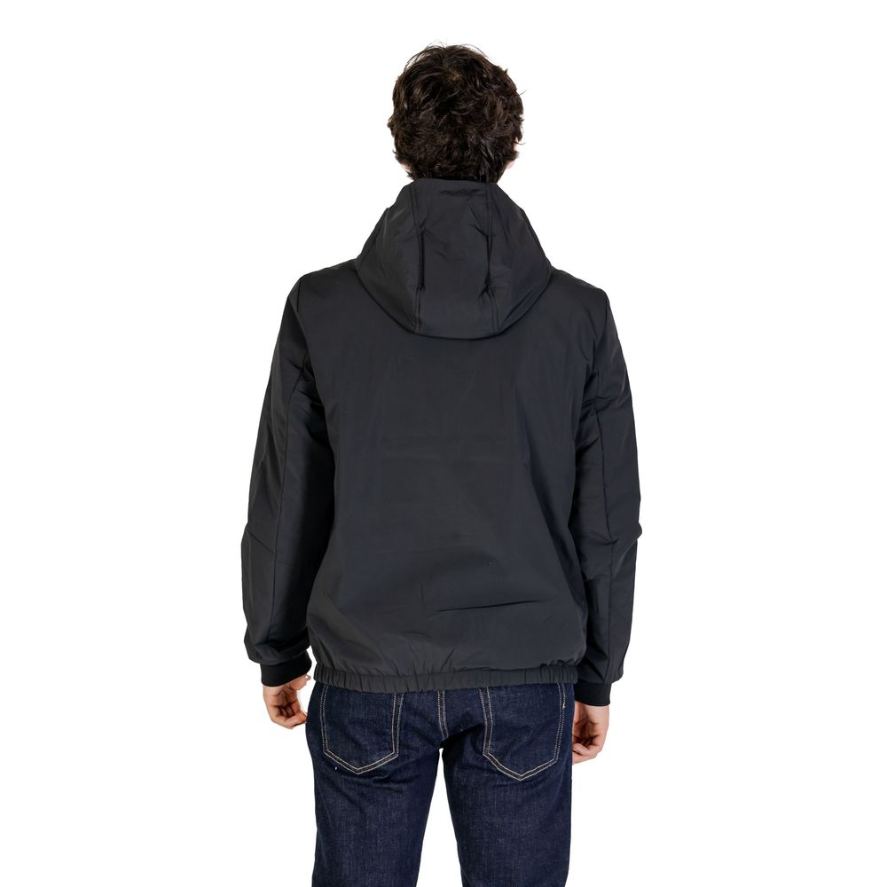 Calvin Klein Black Recycled Polyester Jackets & Coat by Calvin Klein