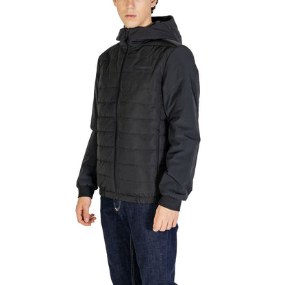 Calvin Klein Black Recycled Polyester Jackets & Coat by Calvin Klein