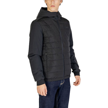 Calvin Klein Black Recycled Polyester Jackets & Coat by Calvin Klein