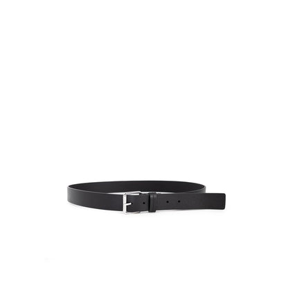 Ceinture en cuir noir Calvin Klein