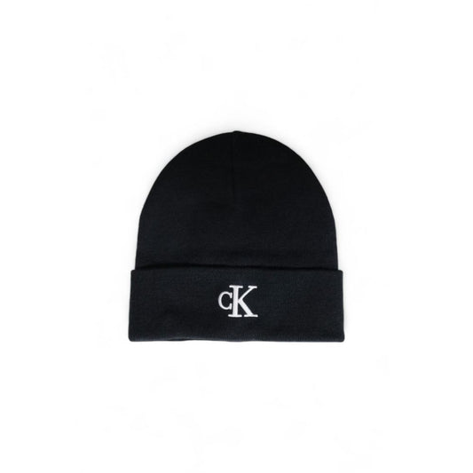 Casquette et chapeau Calvin Klein en polyester recyclé noir