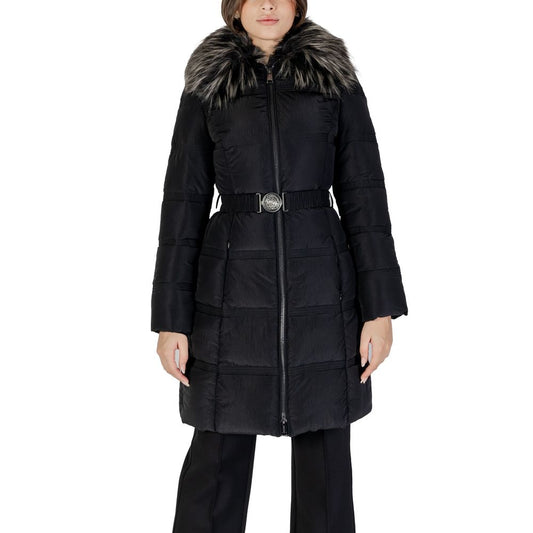 Vestes et manteaux en polyester noir Guess