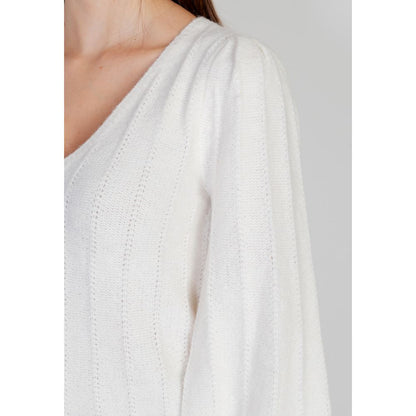 Guess White Polyester Sweater by Guess