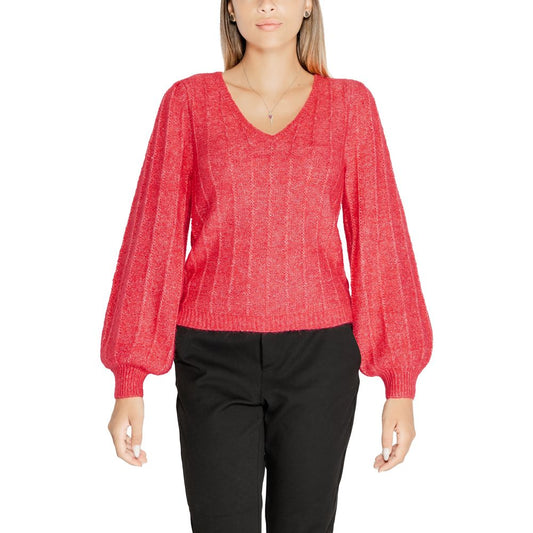 Guess Pink Polyester Sweater by Guess