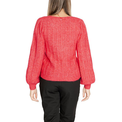 Guess Pink Polyester Sweater by Guess