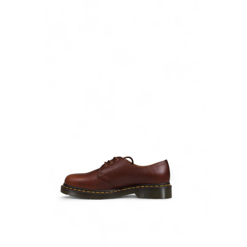Dr. Martens en cuir marron décontracté