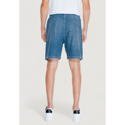Short en coton bleu clair Jack Jones