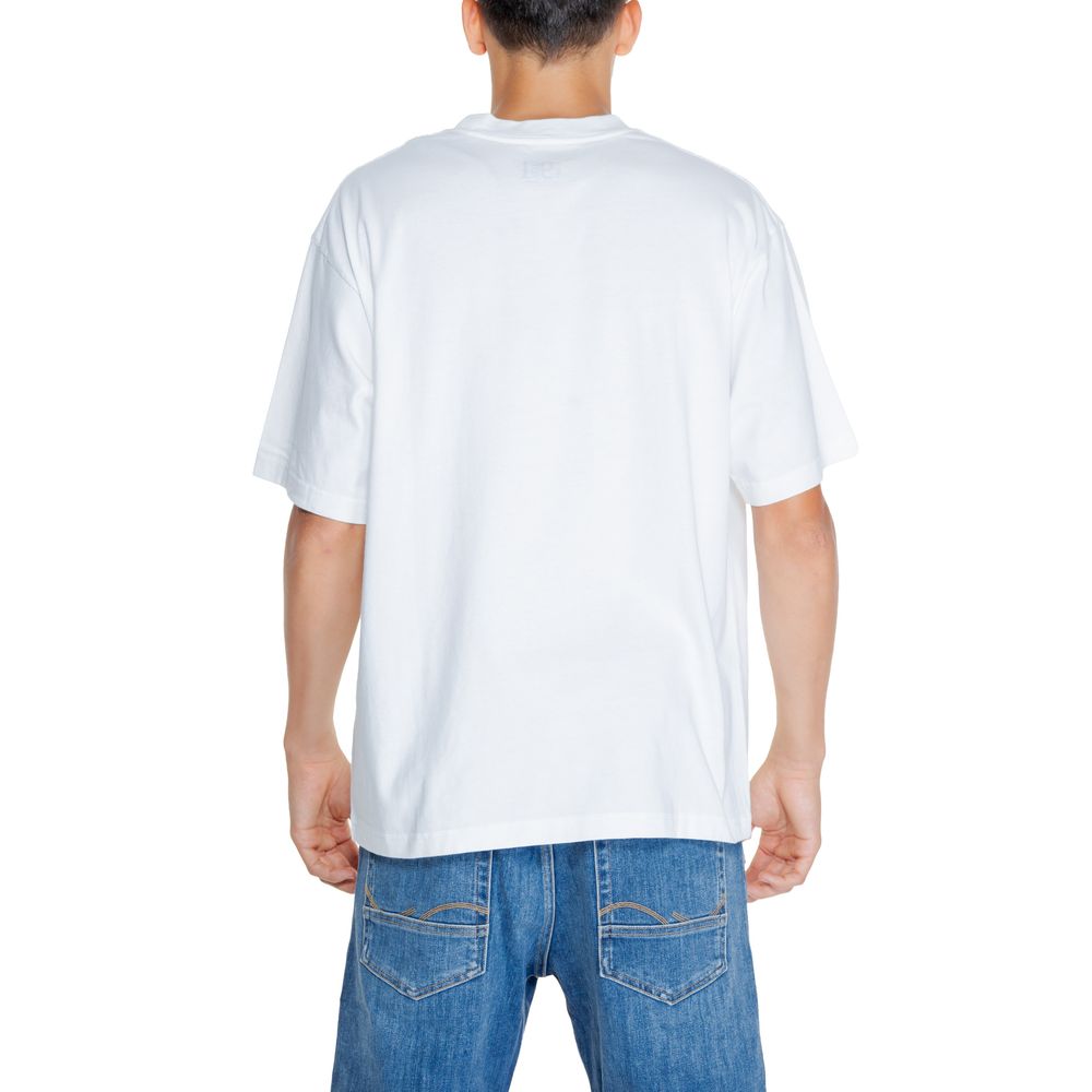 Replay White Cotton T-Shirt by Replay