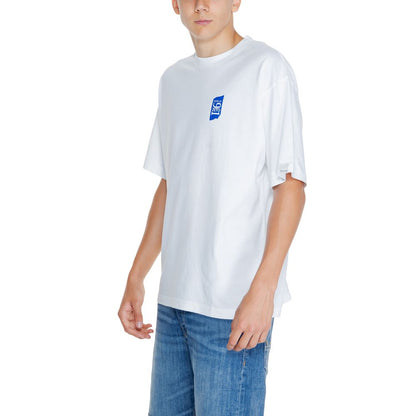 Replay White Cotton T-Shirt by Replay