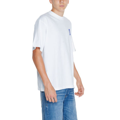 Replay White Cotton T-Shirt by Replay