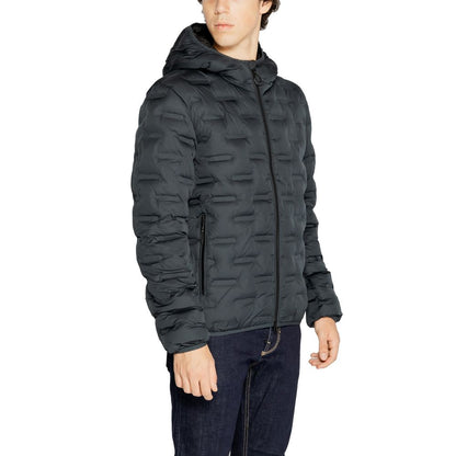 Replay Blue Polyester Jackets & Coat by Replay