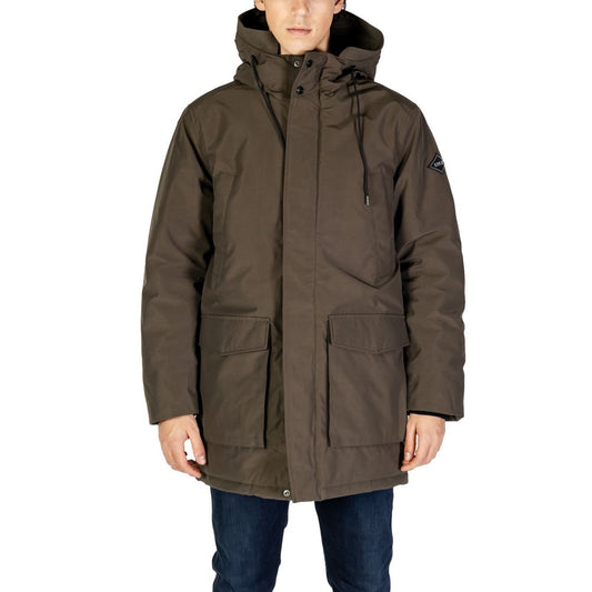 Replay Green Polyamide Parka by Replay