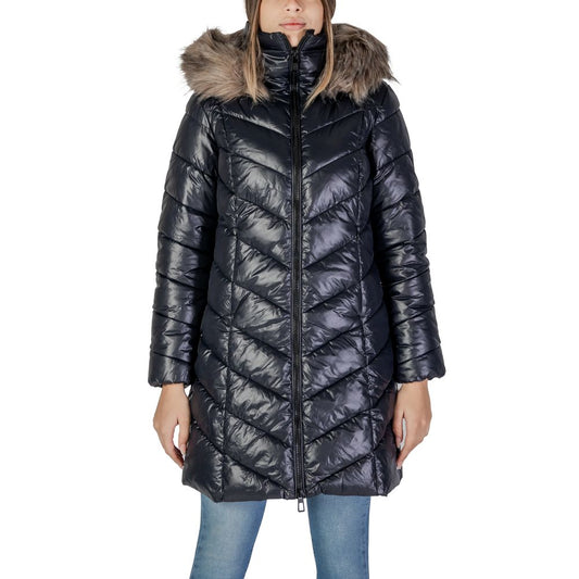 Vestes et manteaux en polyamide noir uniquement