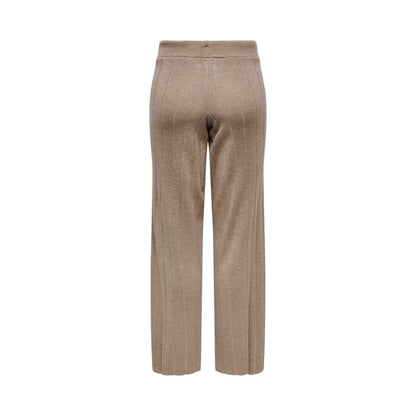 Only Beige Marabou Pant