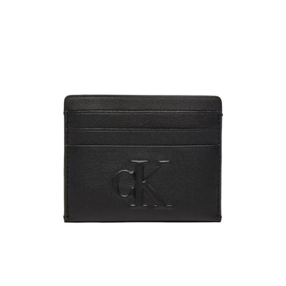 Porte-cartes en polyéthylène noir Calvin Klein Jeans