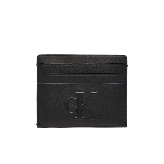 Porte-cartes en polyéthylène noir Calvin Klein Jeans