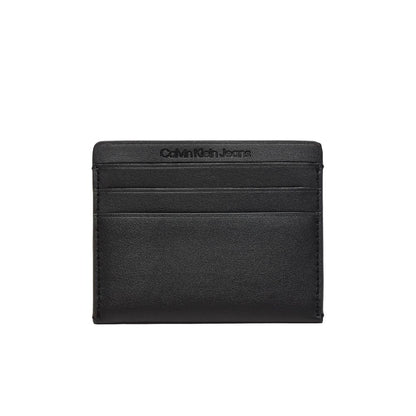 Porte-cartes en polyéthylène noir Calvin Klein Jeans