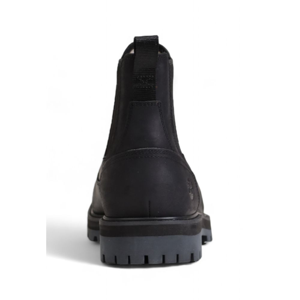 Bottes Timberland en cuir nubuck noir