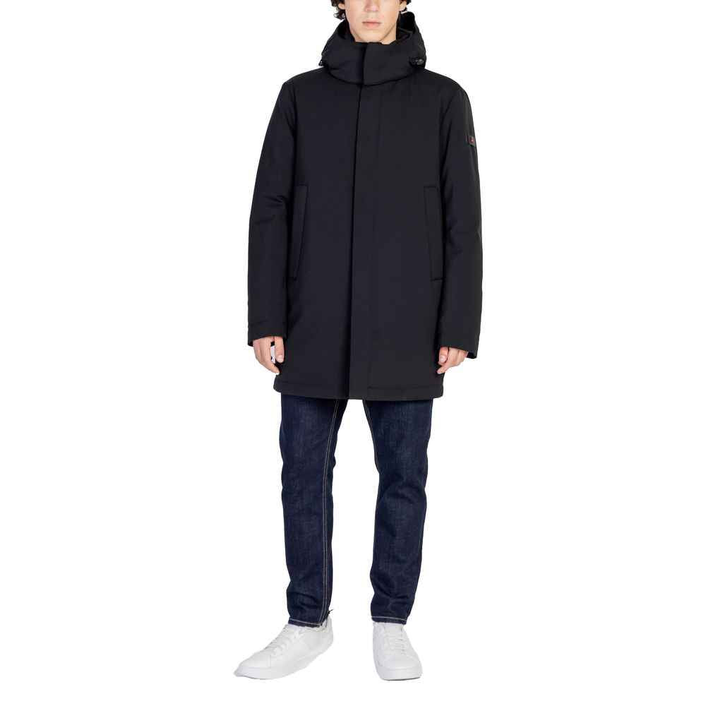 Peuterey Black Polyester Jackets & Coat