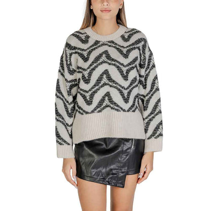 Only White Marabou Sweater