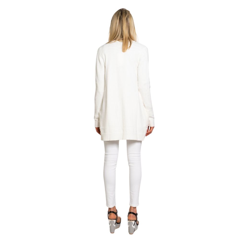 Cardigan en viscose blanc Vila Clothes
