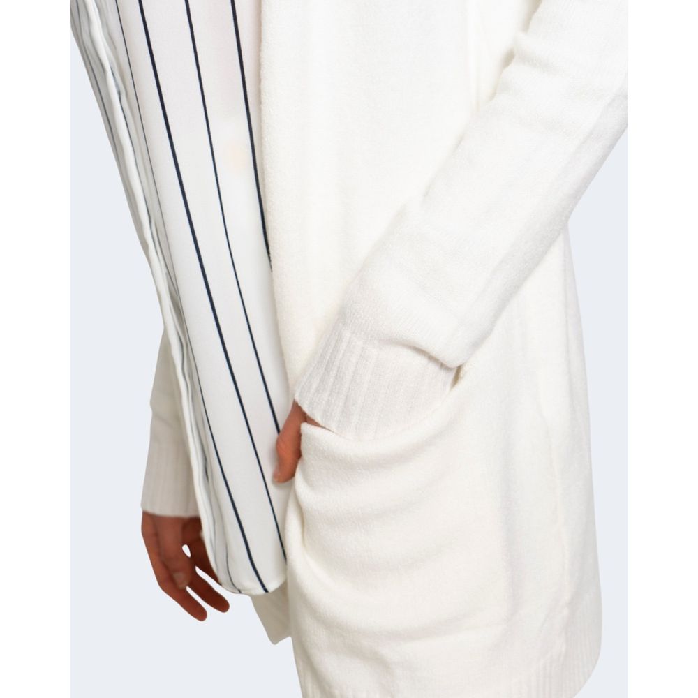 Cardigan en viscose blanc Vila Clothes
