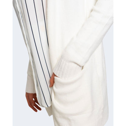 Cardigan en viscose blanc Vila Clothes