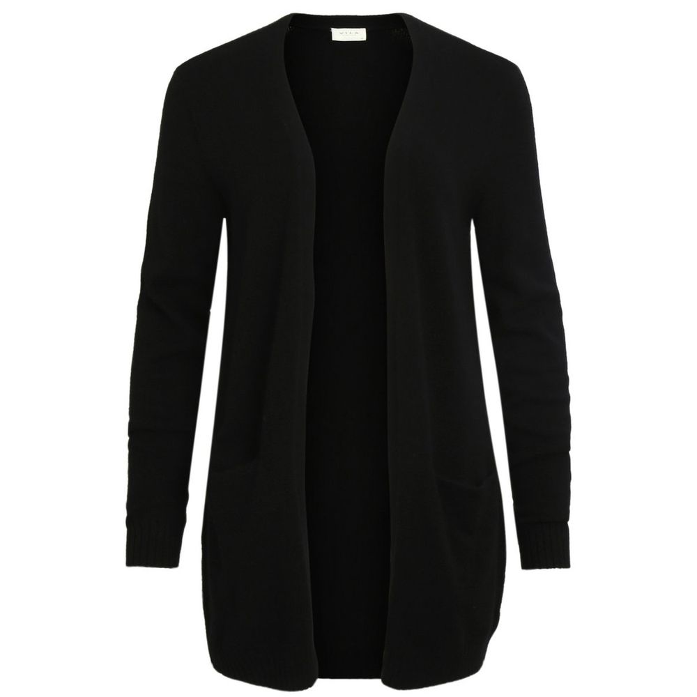 Cardigan en viscose noir Vila Clothes