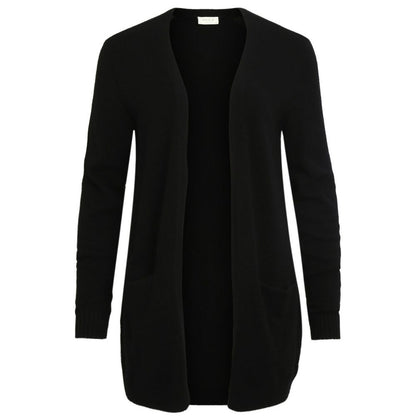 Cardigan en viscose noir Vila Clothes