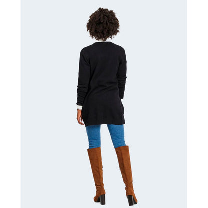 Cardigan en viscose noir Vila Clothes