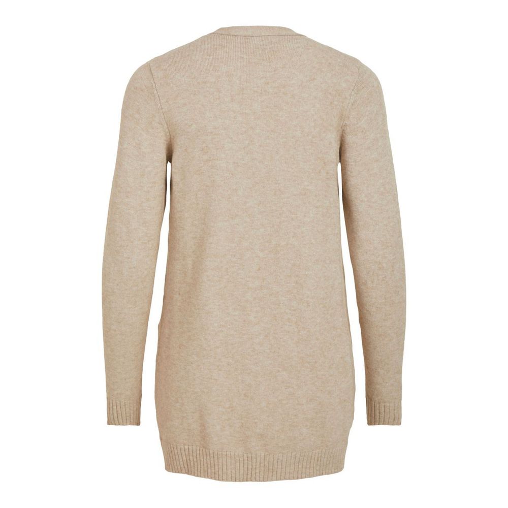 Cardigan en viscose beige Vila Clothes