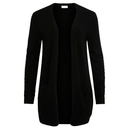 Cardigan en viscose noir Vila Clothes