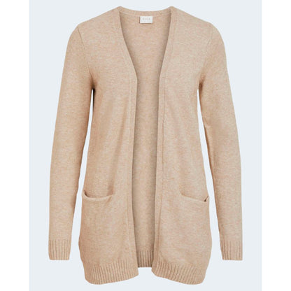 Cardigan en viscose beige Vila Clothes