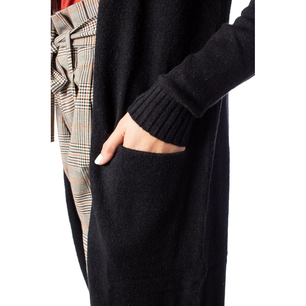 Cardigan en viscose noir Vila Clothes